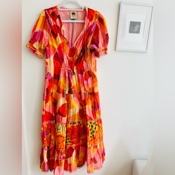 Farm Rio Patch Twirl Maxi - Picture 4 of 15